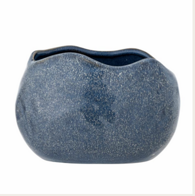 cache pot/vase bleu (r19426)